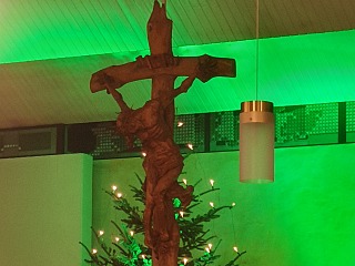 Stimmung in der Kirche in Schimborn